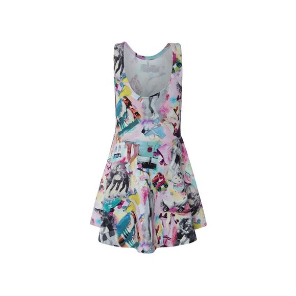 TucTuc - Retro Roller Skate Print Dress - Picture 3 of 3